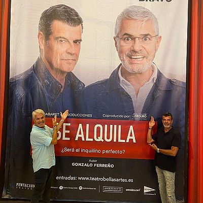 Las tardes de RNE - Agustín Bravo y Andoni Ferreño, compañeros de piso en 'Se alquila' - Escuchar ahora