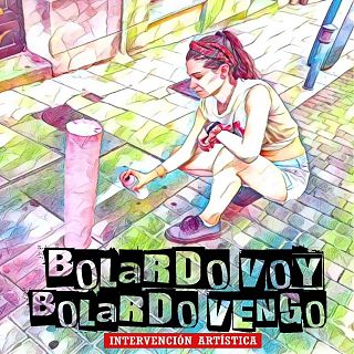"Bolardo voy, bolardo vengo" y cabras en lugares inslitos