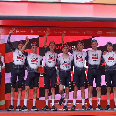 Tablero Deportivo - La Vuelta 2025: Etapa 5 - UAE gana la contrarreloj por equipos de Figueres - Escuchar ahora