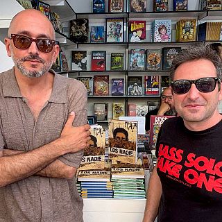 Sergio Illescas y Mario Paul-Martínez presentan el cómic 'Los Nadie'