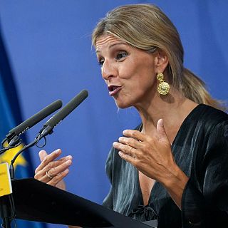 Díaz defiende las protestas en La Vuelta: "Somos un país ejemplar"