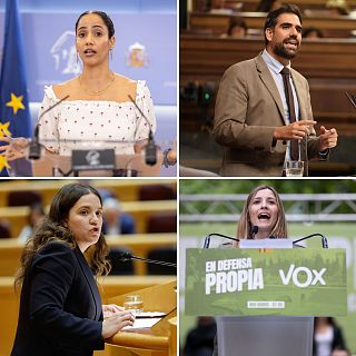 Los jóvenes políticos debaten asuntos de actualidad en 24 Horas de RNE