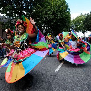 En Londres, el barrio de Notting Hill celebra su carnaval