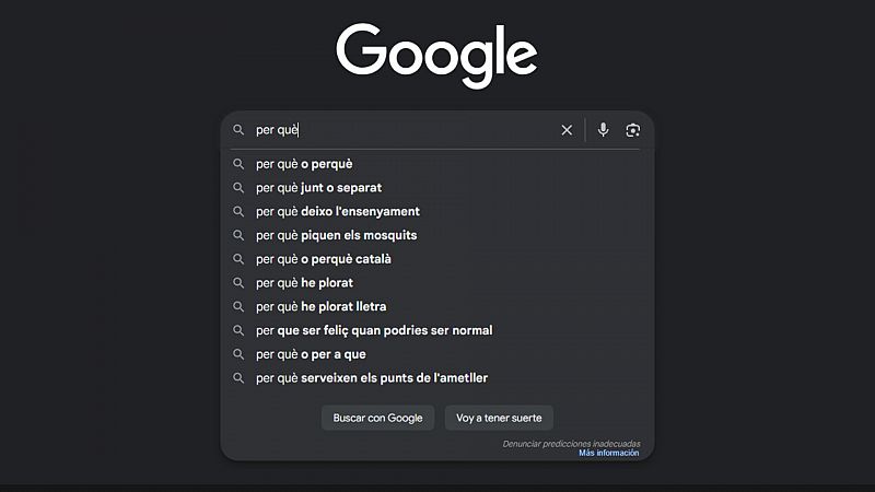 Bon dia i bona sort - Les recerques ms frikis a Google - Bon dia i bona sort | Escoltar