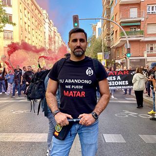 Manuel Galisteo: "Estamos hartos de sufrir agresiones"