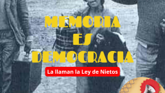 Memoria es Democracia - “La llaman la Ley de Nietos” - 02/10/25