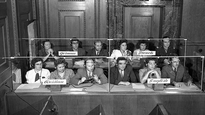 Los intérpretes del Juicio de Nuremberg - Un idioma sin fronteras | Escuchar