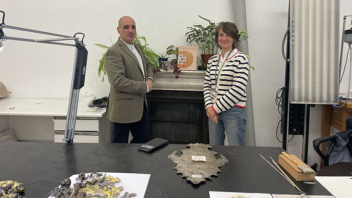 Entramos en el taller de restauración del Palacio Real - Cultura con Ñ | Escuchar