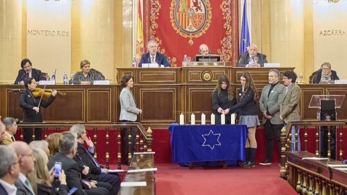 Acto Oficial de Memoria del Holocausto en el Senado - Emisión en sefardí | Escuchar