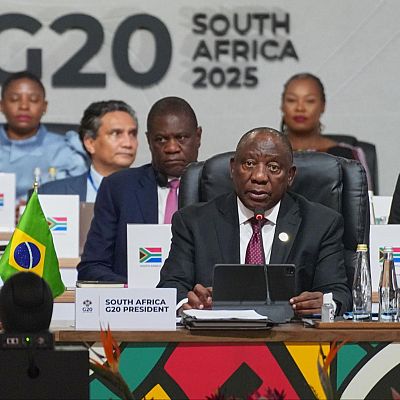 Sudáfrica se retira temporalmente del G20 - África hoy | Escuchar