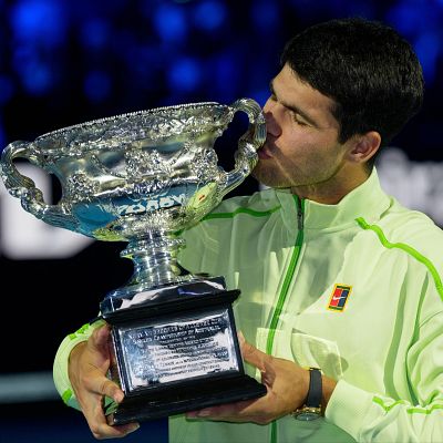 Alcaraz conquista Australia y completa los cuatro Grand Slam - La hinchada | Escuchar