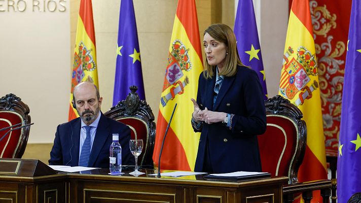Metsola, en el Senado: \"Juntos somos una superpotencia económica\" - Europa abierta | Escuchar