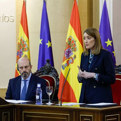 Metsola, en el Senado: \"Juntos somos una superpotencia económica\" - Europa abierta | Escuchar