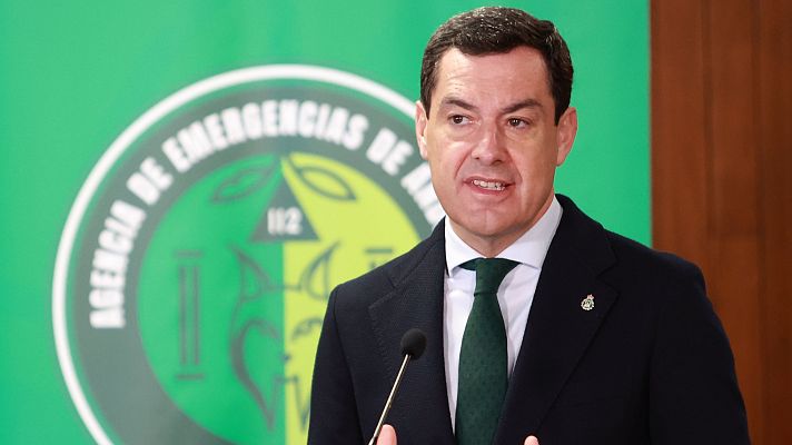 Juanma Moreno: \"Nos preocupa el Guadalquivir porque está en su límite máximo\" - Las mañanas de RNE | Escuchar