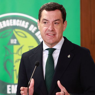 Juanma Moreno: \"Nos preocupa el Guadalquivir porque está en su límite máximo\" - Las mañanas de RNE | Escuchar