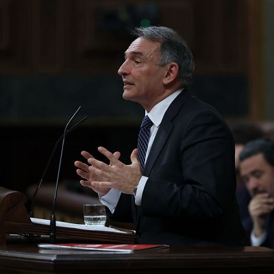 \"Es compatible nuestra propuesta con la de Rufián\" - Parlamento - Radio 5 | Escuchar