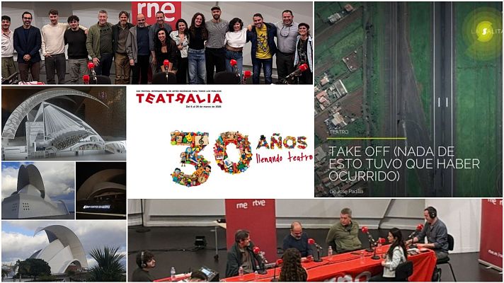 La sala - Creación canaria en La Salita del Auditorio de Tenerife y 'Take Off', de Jose Padilla - La sala - RNE | Escuchar