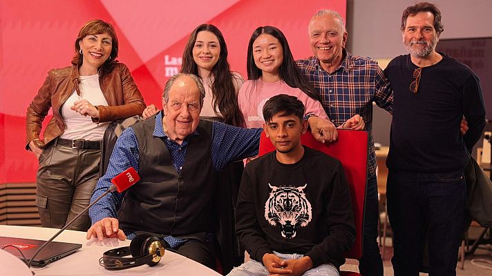 Veterano y novel juntos: Josep María Pou y Toni Fernández - Las mañanas de RNE | Escuchar