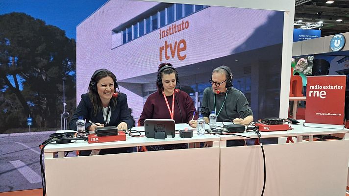 El Instituto RTVE en la Semana de la Educación de AULA - Marca España | Escuchar