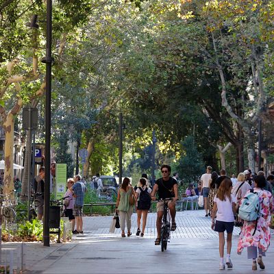 Los ejes verdes reducen 3,1 dB el ruido en las ciudades - A golpe de bit | Escuchar