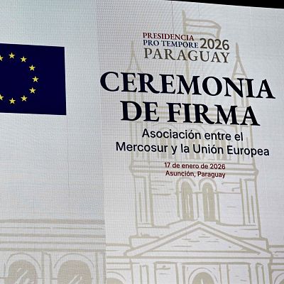 El pacto Mercosur-UE arranca sin el aval de la Justicia Europea - Hora América | Escuchar