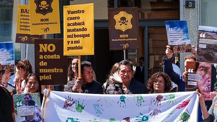 El cuero de lujo europeo que arrasa el Chaco paraguayo - Hora América | Escuchar