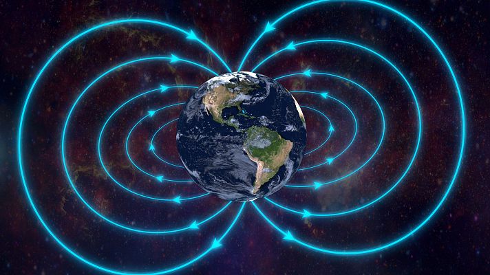 El campo magnético de la Tierra se debilitó hace 2.000 años - A golpe de bit | Escuchar