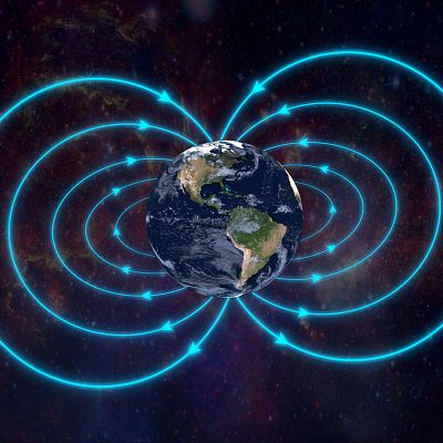 El campo magnético de la Tierra se debilitó hace 2.000 años - A golpe de bit | Escuchar