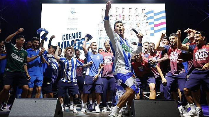 Dépor vuelve a Primera y el Barça, campeonas de la Champions - La hinchada | Escuchar