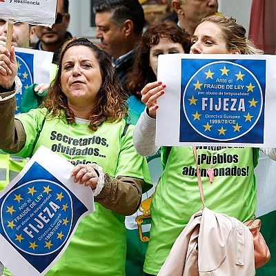 Regularización de interinos, asignatura pendiente de España - Europa abierta | Escuchar