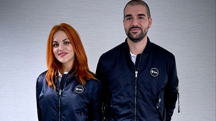 Astronauts Sara García Alonso and Pablo Álvarez Fernández - English Language Broadcast | Escuchar