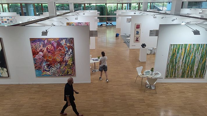 Visitamos la XXIV edición de la feria ArteSantander - Cultura con Ñ | Escuchar