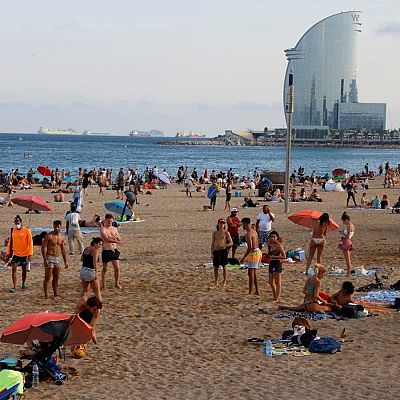 El cambio climático altera la brisa marina de Barcelona - Españoles en la mar | Escuchar