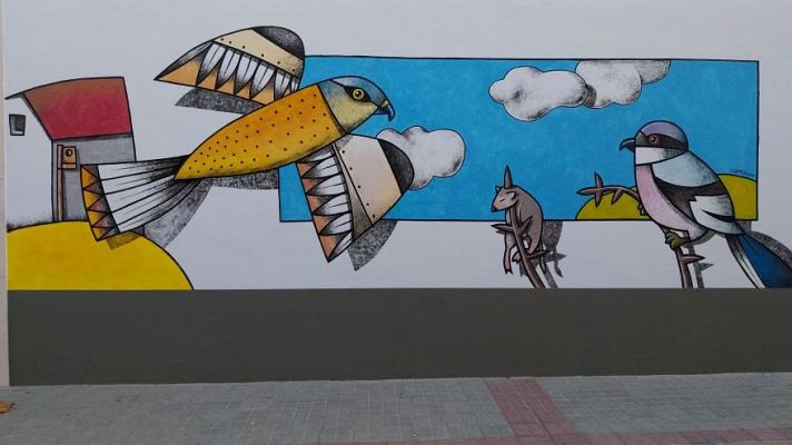 Proyecto Muraves, un ecomuseo al aire libre, en Nava del Rey - Cultura con Ñ | Escuchar