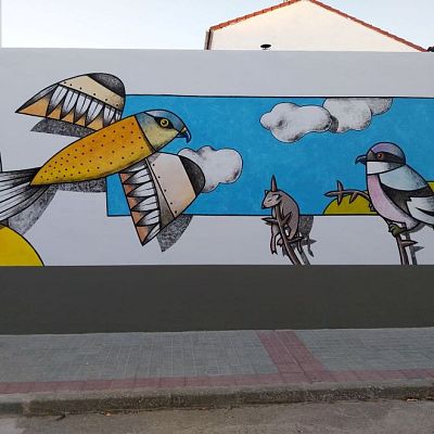 Proyecto Muraves, un ecomuseo al aire libre, en Nava del Rey - Cultura con Ñ | Escuchar