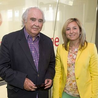 Antón García Abril y Paula Coronas