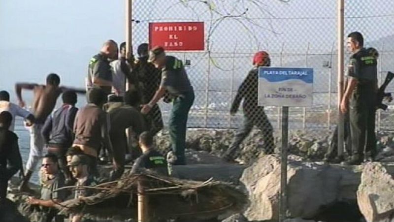 Un año de la tragedia del Tarajal con 15 inmigrantes muertos cuando intentaban llegar a nado a Ceuta