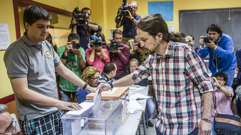 Radio 5 Actualidad - Especial Elecciones - Pablo Iglesias: "Cada vez que se abren las urnas, crecen nuestros apoyos" - Escuchar ahora