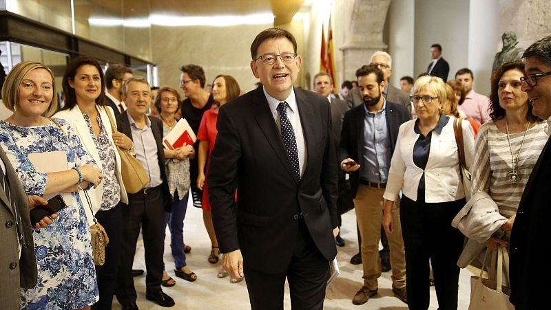 Boletines RNE - Discurso de Investidura de Ximo Puig - Escuchar ahora 