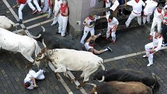 Segundo encierro de los Sanfermines 2015