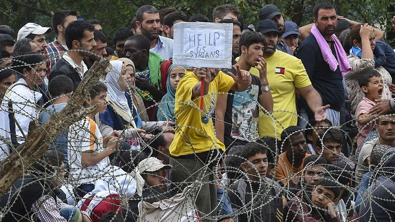 La situación de los inmigrantes en Macedonia se deteriora - Escuchar ahora