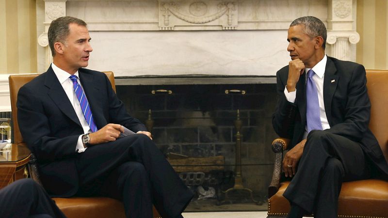 Las maanas de RNE - Barack Obama asegura que su pas est comprometido con una Espaa unida y fuerte - Escuchar ahora