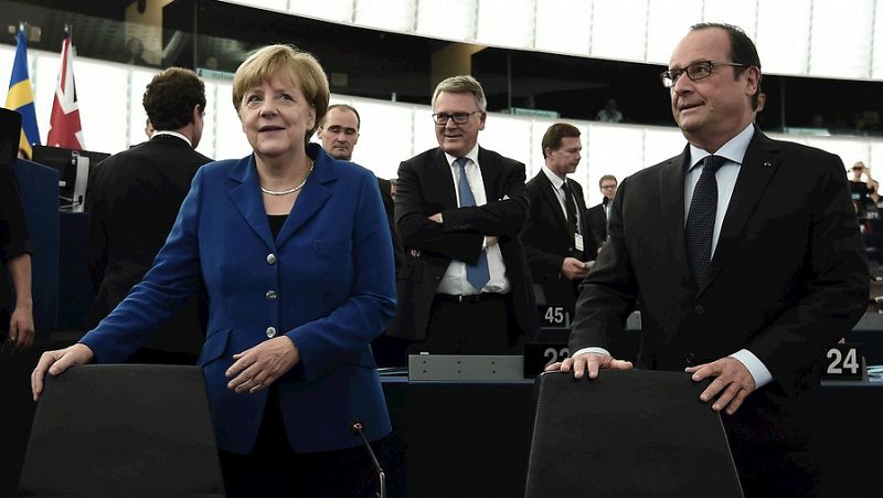 Las mañanas de RNE - Merkel y Hollande alertan del riesgo del nacionalismo - Escuchar ahora
