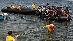 Marca España - Socorristas en Lesbos