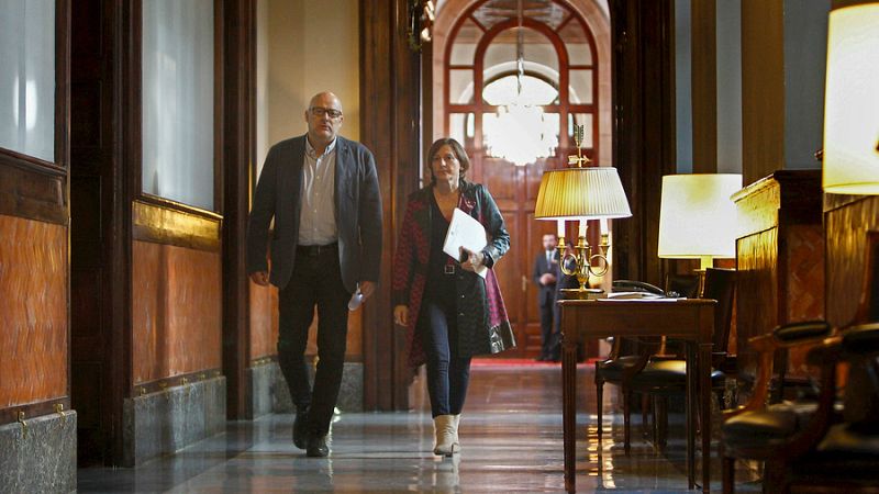 Boletines RNE - Reunión de la junta de portavoces del Parlament catalán sin la presencia del PP - Escuchar ahora