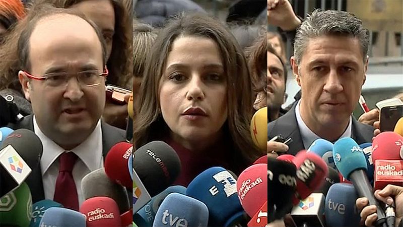Boletines RNE - Ciudadanos, PSC y PP presentan varios recursos ante el Tribunal Constitucional para parar la moción independentista - Escuchar ahora