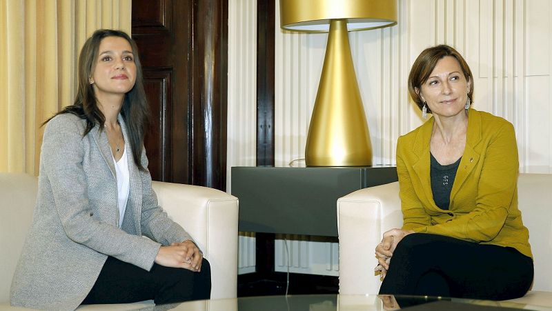 Ines Arrimadas: "No me extrañaría que la CUP apoyase la investidura de Mas" - Escuchar ahora 