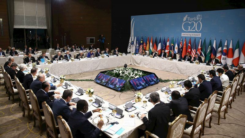 Boletines RNE - La cumbre del G20 termina con una contundente declaración conjunta frente a la amenaza terrorista - Escuchar ahora