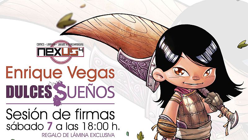 Viñetas y bocadillos - "Dulces sueños" Enrique Vegas - 28/11/15 - Escuchar ahora 