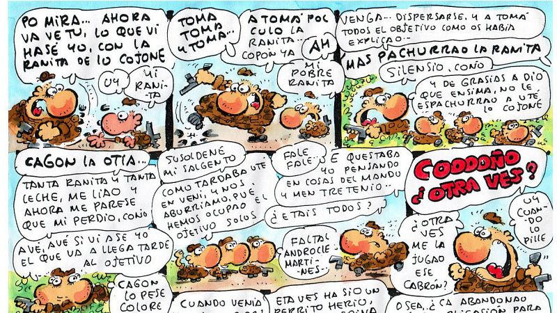 Viñetas y bocadillos - "Historias de la puta mili" de Ivá - 24/01/16 - Escuchar ahora 